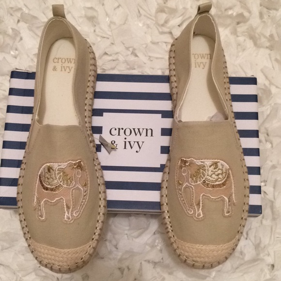 crown and ivy espadrilles